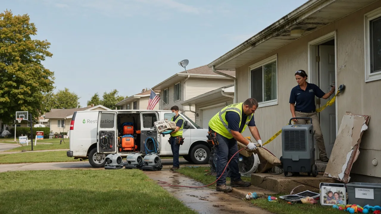 Water Damage Restoration in Sharpes, FL near me